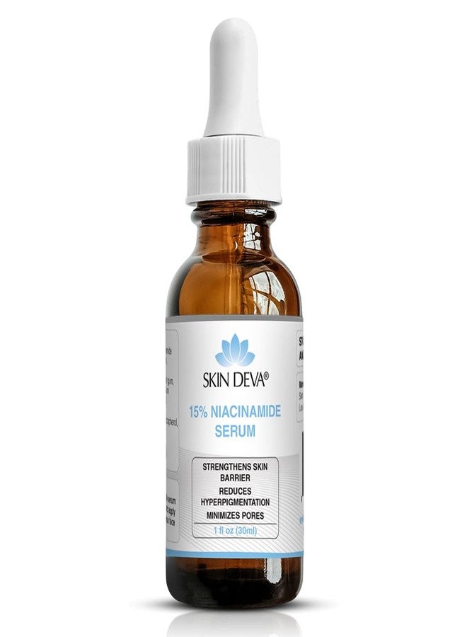 Skin Deva Niacinamide Serum + Zinc – Vitamin B3 Facial Serum for Pore Appearance Refining, Oil Balance & Brighter-Looking Skin – Hydrating Face Serum for Acne-Prone & Uneven Skin Tone - Image 1